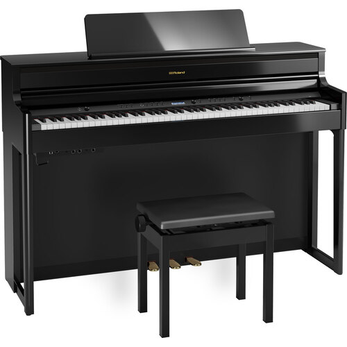 Roland HP704 Polished Ebony