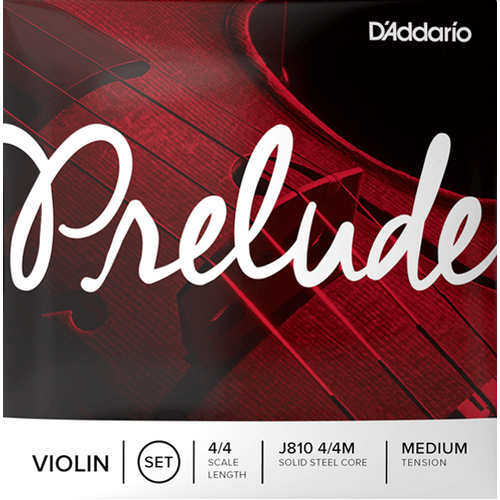 D'Addario Prelude J810 Violin String Set 4/4 Medium