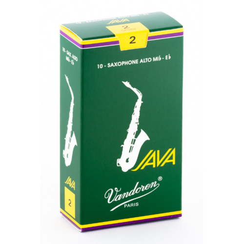Vandoren Java E♭ Alto Saxophone Reeds - 10 Pack