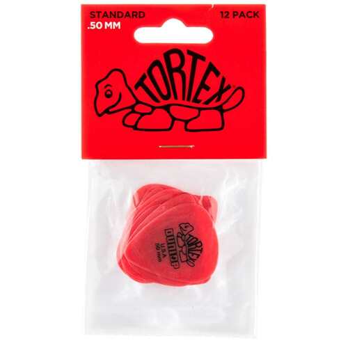 Dunlop 418P050 TORTEX® Standard .50mm - 12 Pack