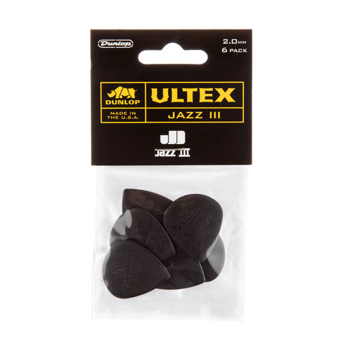 Dunlop 427P200 ULTEX® Jazz III 2.0mm - 6 Pack