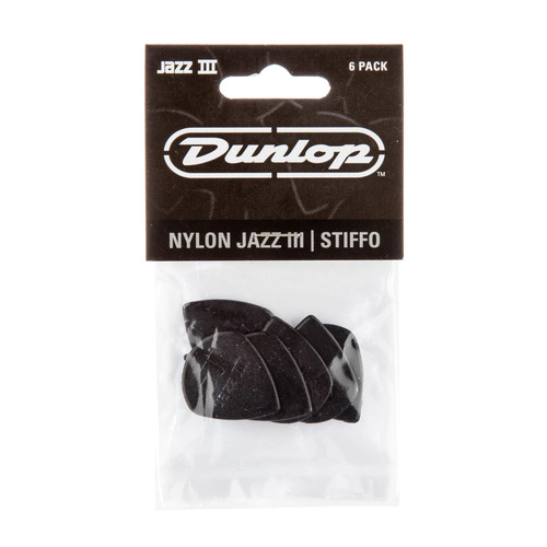 Dunlop 47P3S Jazz III Stiffo - 6 Pack