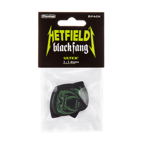 Dunlop PH112P114 Hetfield's Black Fang 1.14mm - 6 Pack