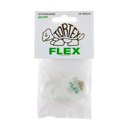 Dunlop 428P088 TORTEX® Flex™ Standard .88mm - 12 Pack