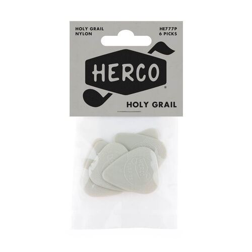 Dunlop HE777P Herco® Holy Grail™ Pick - 6 Pack