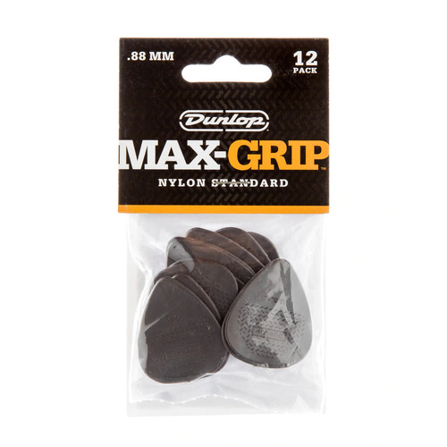 Dunlop 449P088 MAX-GRIP® Standard .88mm - 12 Pack