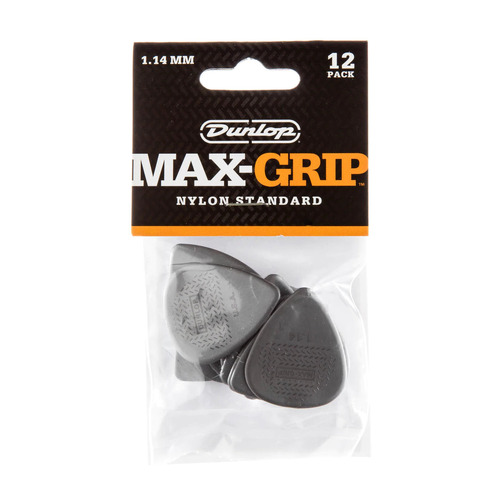 Dunlop 449P114 MAX-GRIP® Standard 1.14mm - 12 Pack