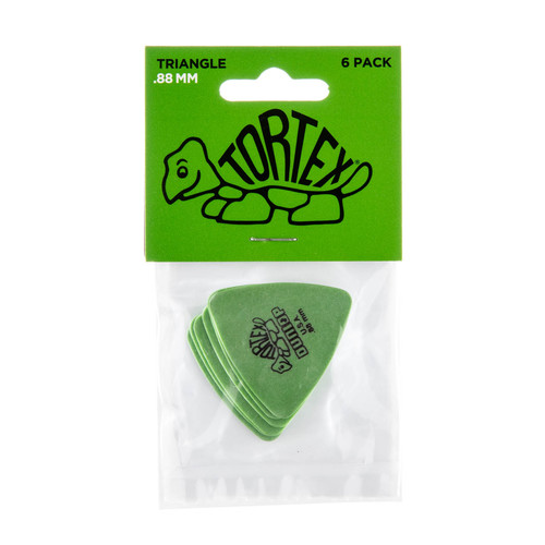 Dunlop 431P088 Triangle TORTEX® .88mm - 6 Pack