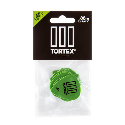 Dunlop 462P088 TORTEX® TIII .88mm - 12 Pack