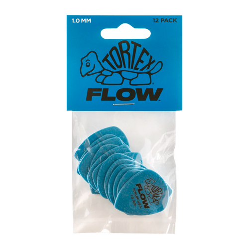 Dunlop 558P100 TORTEX® Flow 1.0mm - 12 Pack