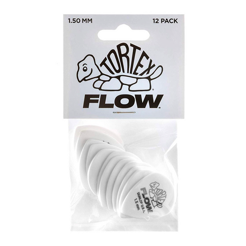 Dunlop 558P150 TORTEX® Flow 1.5mm - 12 Pack