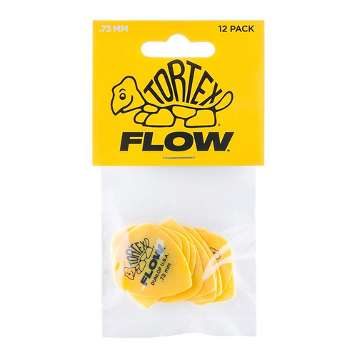 Dunlop 558P073 TORTEX® Flow .73mm - 12 Pack