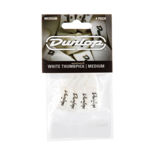 Dunlop 9002P White Medium - 4 Pack