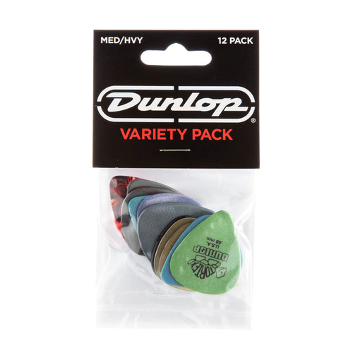 Dunlop PVP102 Medium-Heavy Variety - 12 Pack