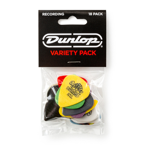 Dunlop Recording Pick Variety - 18 Pack