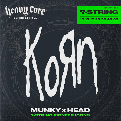 Dunlop KRHCN1065-7 Heavy Core Korn 7-String 10/65