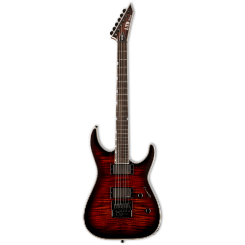 LTD MH-1000 EverTune Dark Brown Sunburst