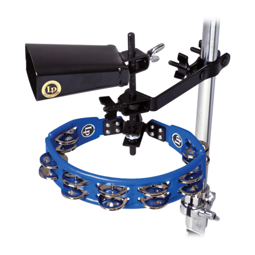 Latin Percussion Cyclops Tambourine/Cowbell w/ Mount Pack