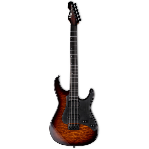 LTD Deluxe SN-1000HT Dark Brown Sunburst