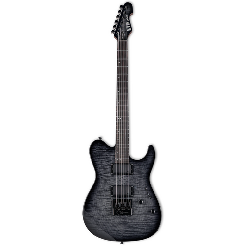 LTD Deluxe TH-1000 Evertune See Thru Black Sunburst