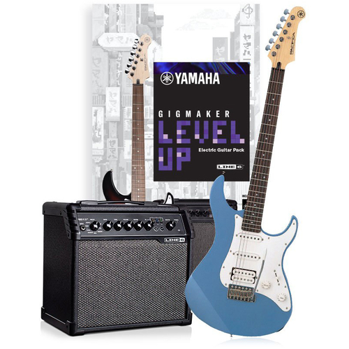 Yamaha Pacifica Gigmaker Level Up Pack Lake Placid Blue