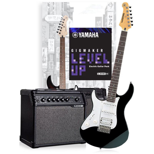 Yamaha Pacifica Gigmaker Level Up Pack Black LH