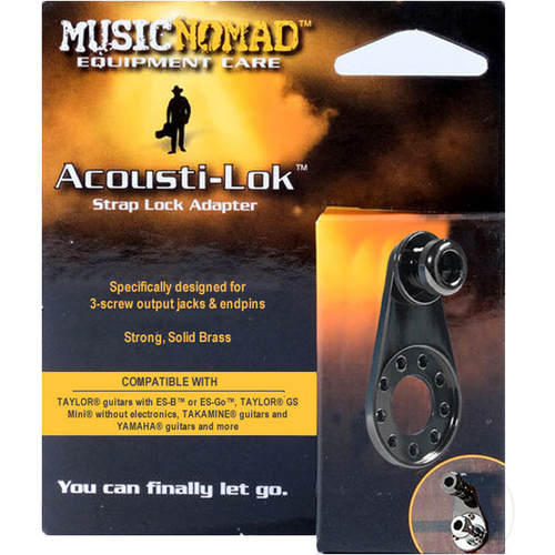 Music Nomad Acousti-Lok for 3 Screw Output Jacks & End Pins