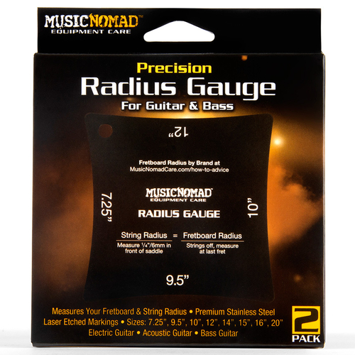 Music Nomad Precision Radius Gauge Set 2pc