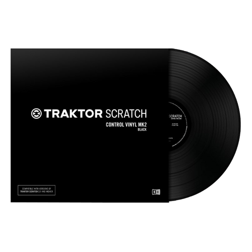 Native Instruments Traktor Scratch Control Vinyl MKII Black