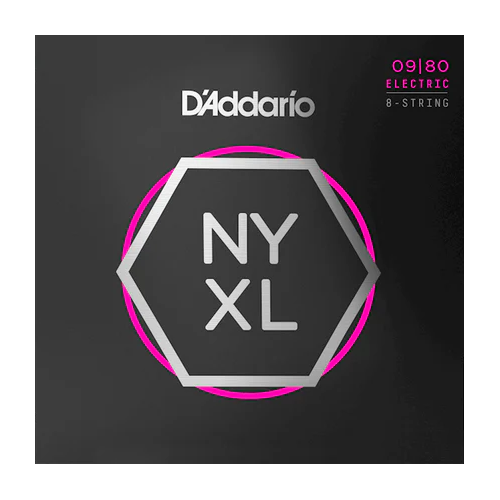 D'Addario NYXL 09-80 8 String Set