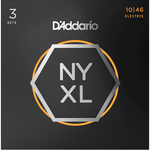 D'Addario NYXL1046-3P NYXL 10-46 - 3 Pack