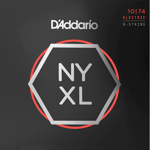 D'Addario NYXL 10-74 8 String Set