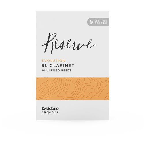 D'Addario Organic Reserve Evolution Bb Clarinet 10 Pack