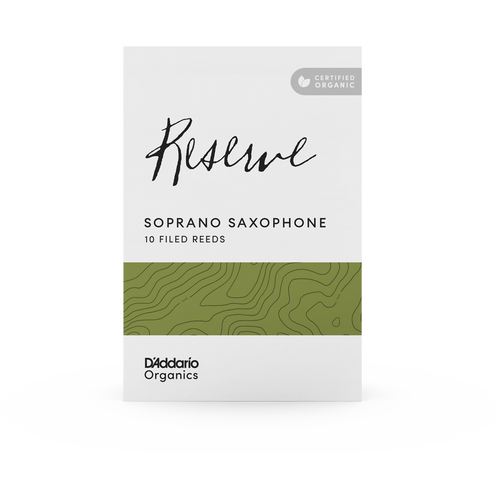 D'Addario Organic Reserve Soprano Saxophone 10 Pack