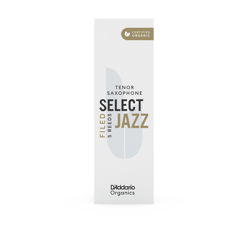 D'Addario Organic Select Jazz Filed Tenor Saxophone 5 Pack