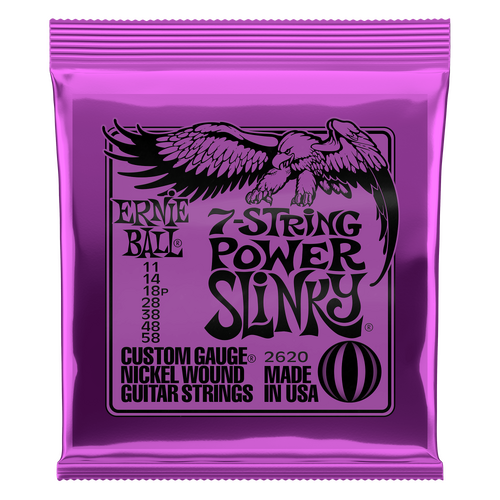 Ernie Ball 7 String Power Slinky .011 - .058