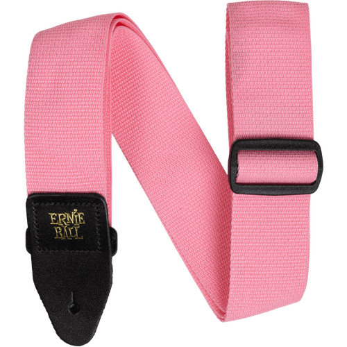 Ernie Ball Polypro Guitar Strap Pink Sunrise