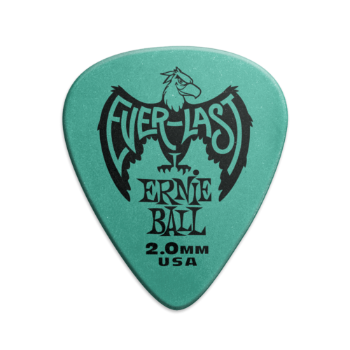 Ernie Ball Everlast Picks 12 Pack - 1.15 mm Teal