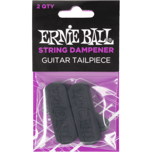 Ernie Ball String Dampener - Guitar Tailpiece 2 Pack