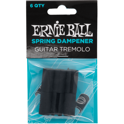Ernie Ball String Dampener - Guitar Tremolo 6 Pack