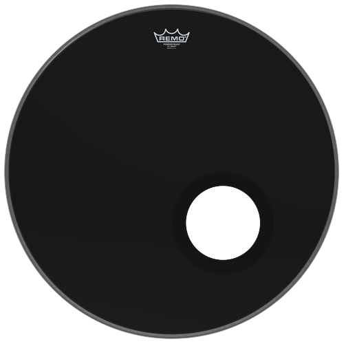 Remo P3-1022-ES-DM Powerstroke® P3 Ebony® DynamO 22"