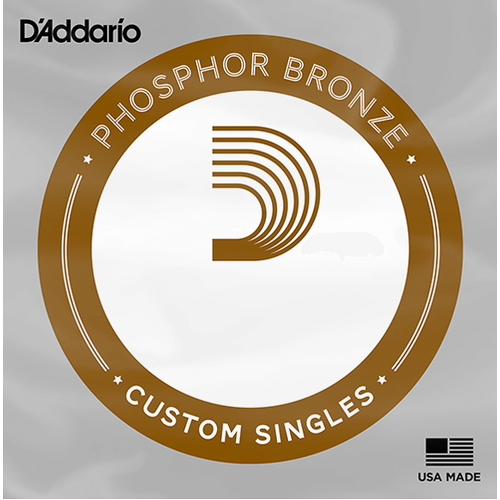 D'Addario Phosphor Bronze Wound Acoustic Singles