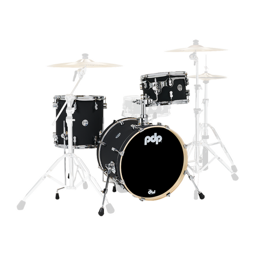 PDP PDCM18BPBK Concept Maple 3pc Bop Shell Pack