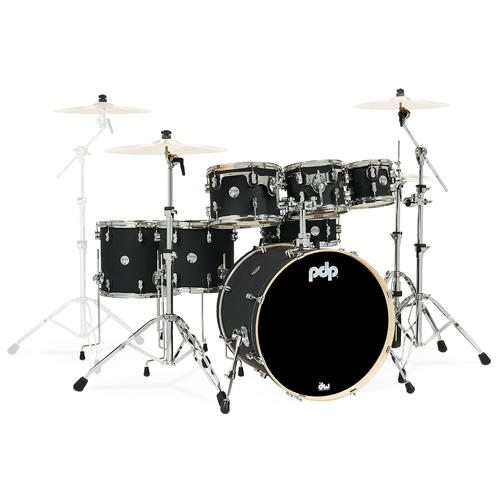 PDP PDCM2217BK Concept Maple 7pc Drum Kit