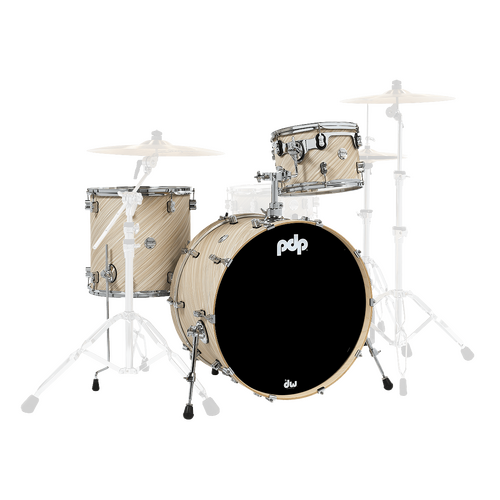 PDP PDCM24RKTI Concept Maple 3pc Rock Shell Pack