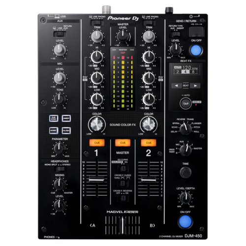 Pioneer DJM-450 2 Channel DJ Mixer