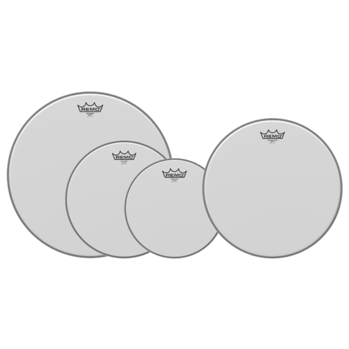 Remo PP-1880-BE Emperor® Coated Pro Pack w Free Coated Ambassador®