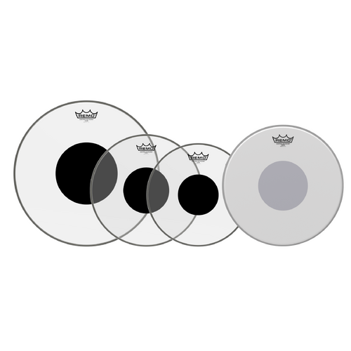 Remo PP-2560-CS Controlled Sound Clear Rock Pack
