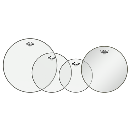 Remo PP-2730-BA Ambassador Clear Fusion Plus Pack