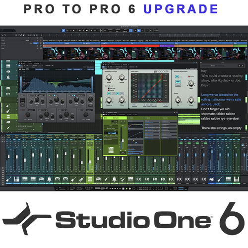 PreSonus Studio One 6 Pro to Pro Upgrade